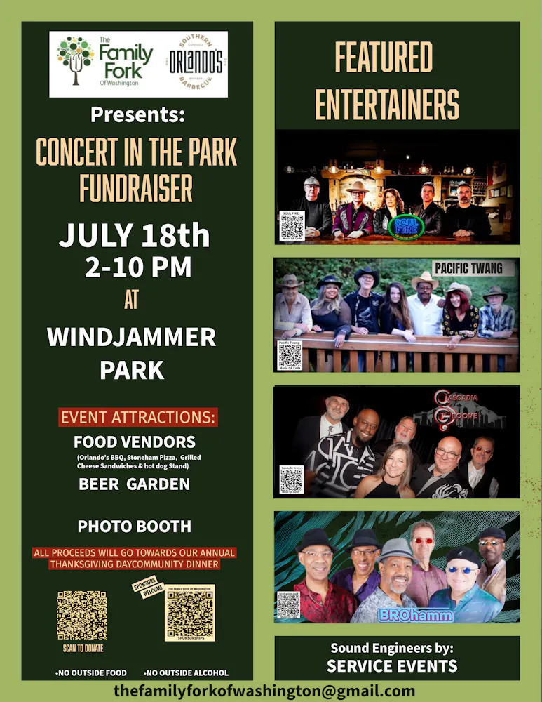 a poster of a concert