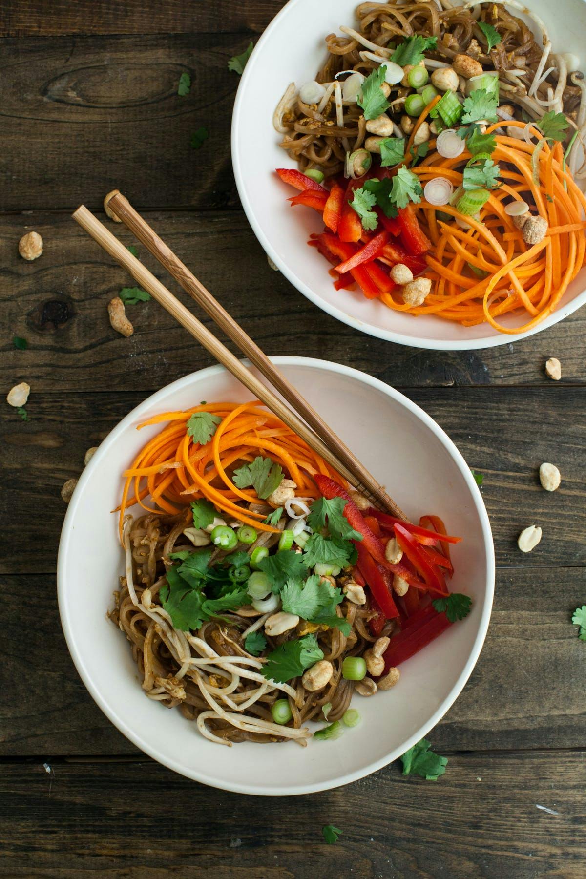 a bowl of food on a plate