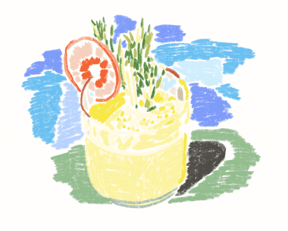 a close up of a colorful wall