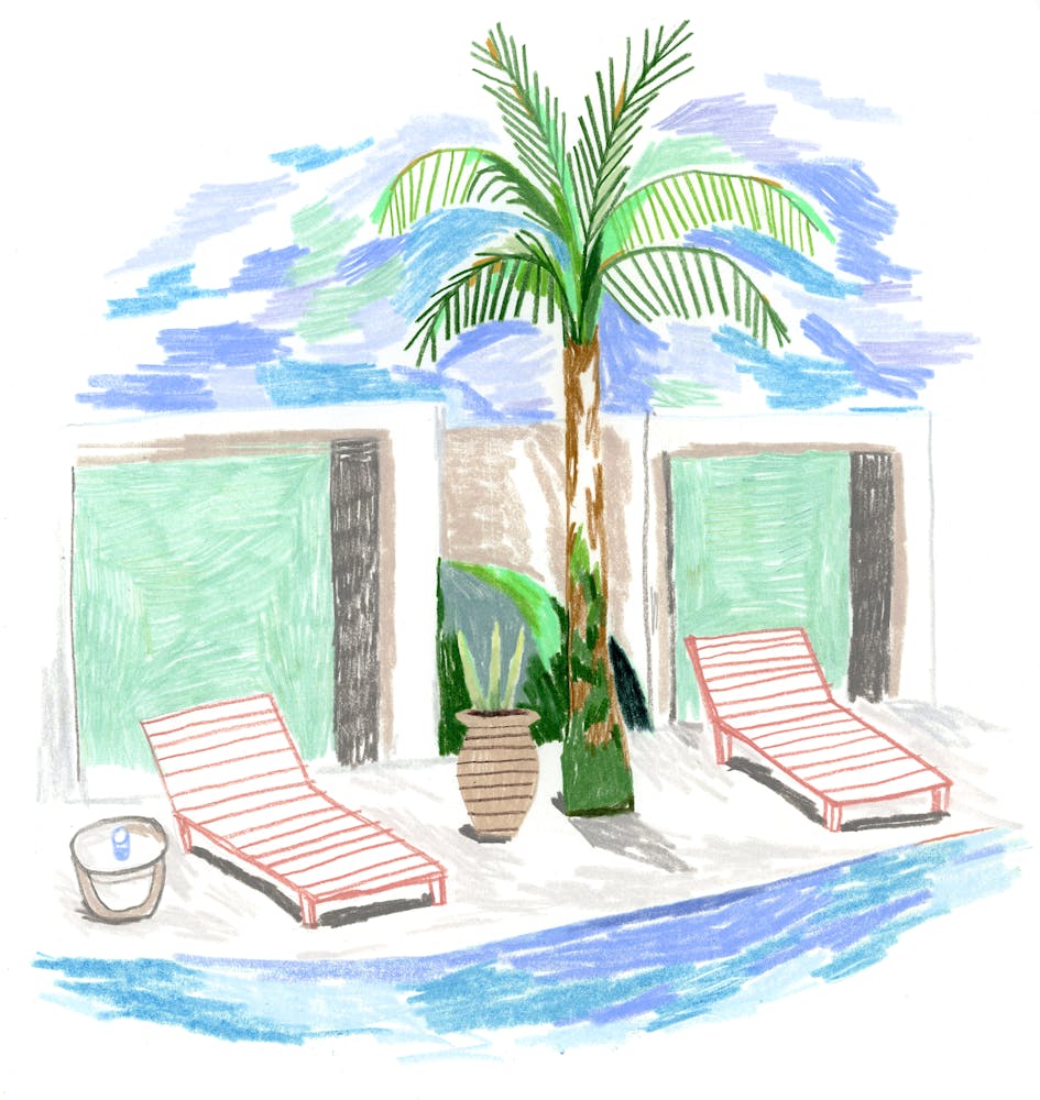 a stack of flyers on a table