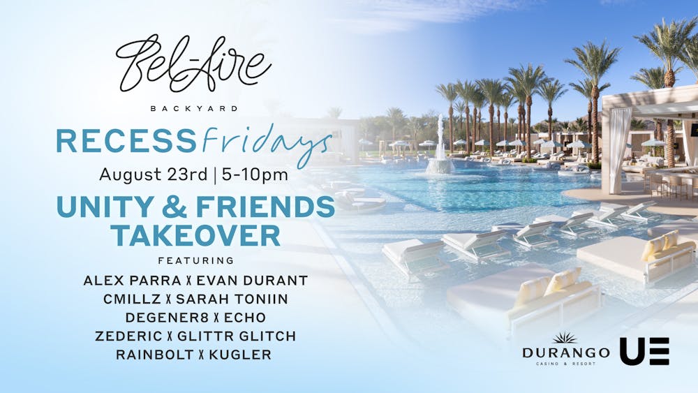 Recess Fridays on Friday, August 23rd with Unity Events in Las Vegas