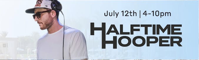 the DJ Halftime Hooper from We The Beat on July 12th at Bel-Aire Backyards Recess Friday