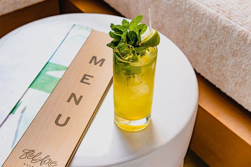 a cup of coffee on a table