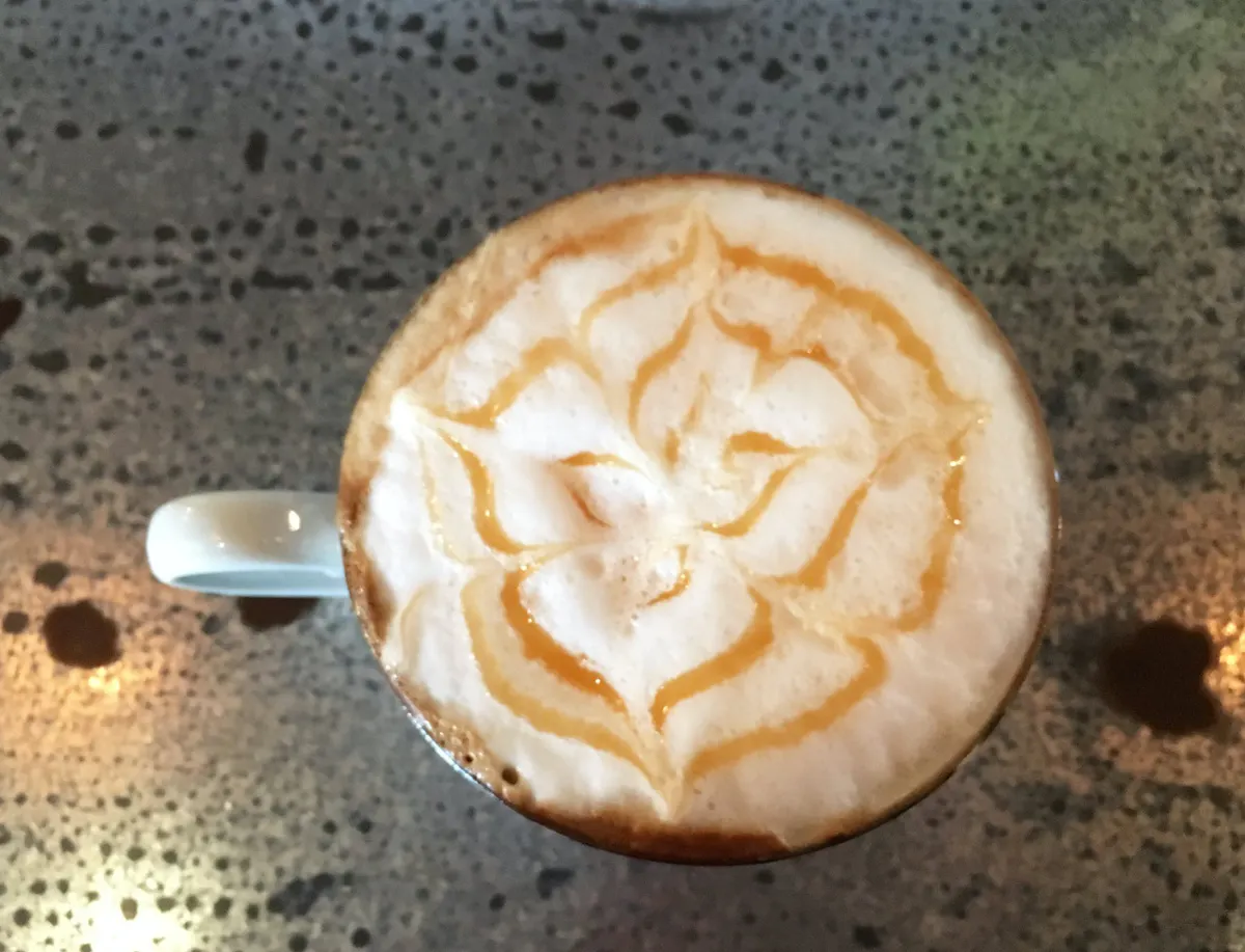 a cup of coffee