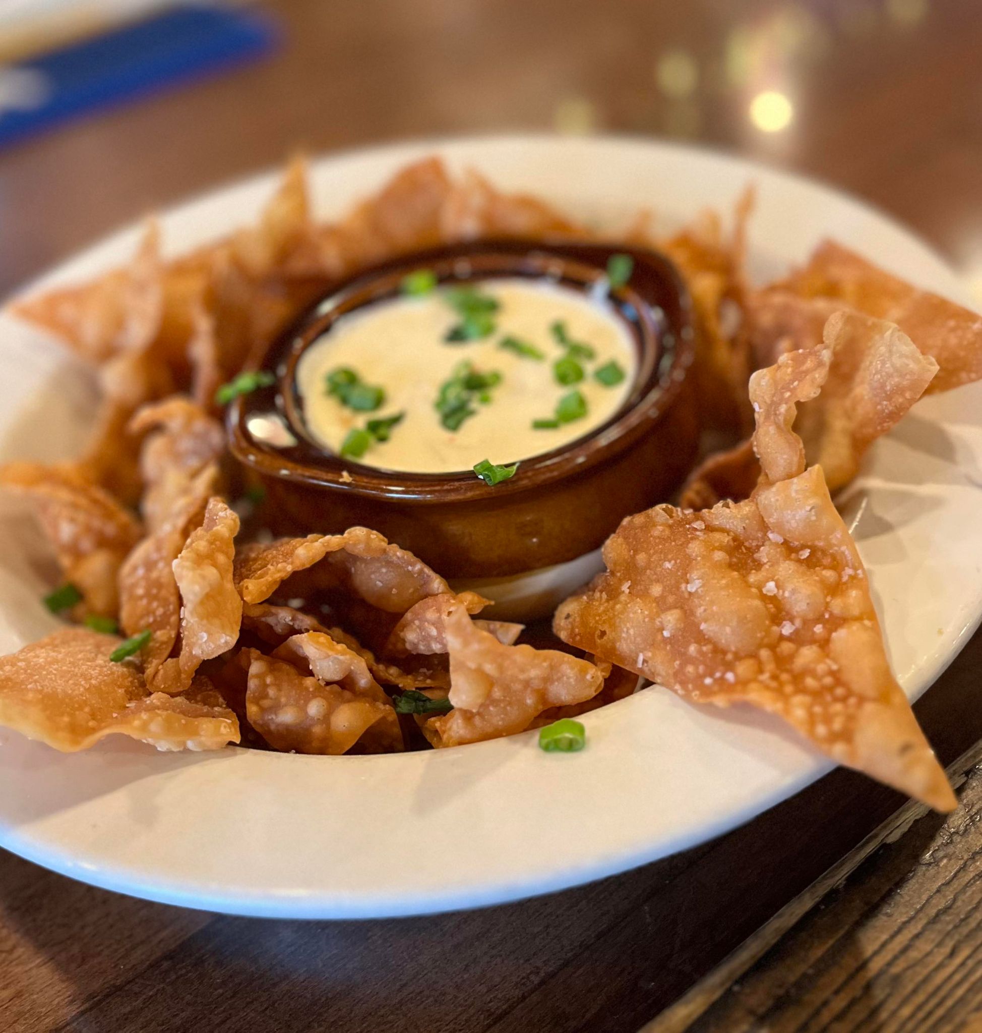 a plate of food on a table