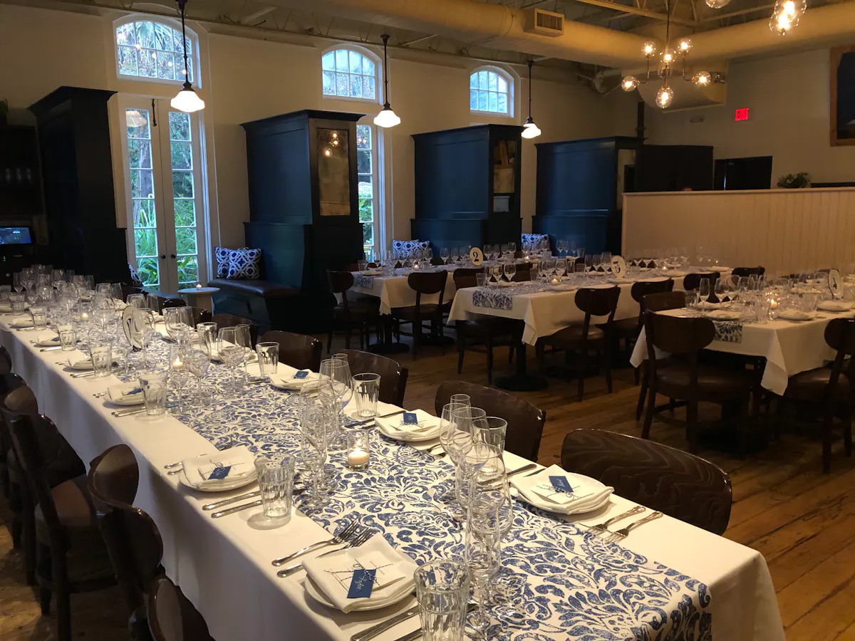 a large room