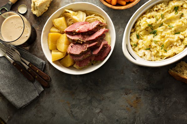 a bowl of food on a plate
