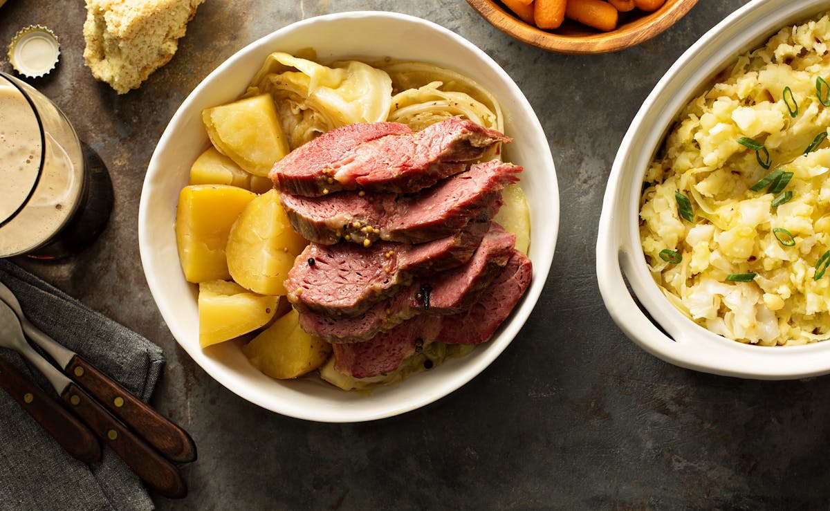 a bowl of food on a plate