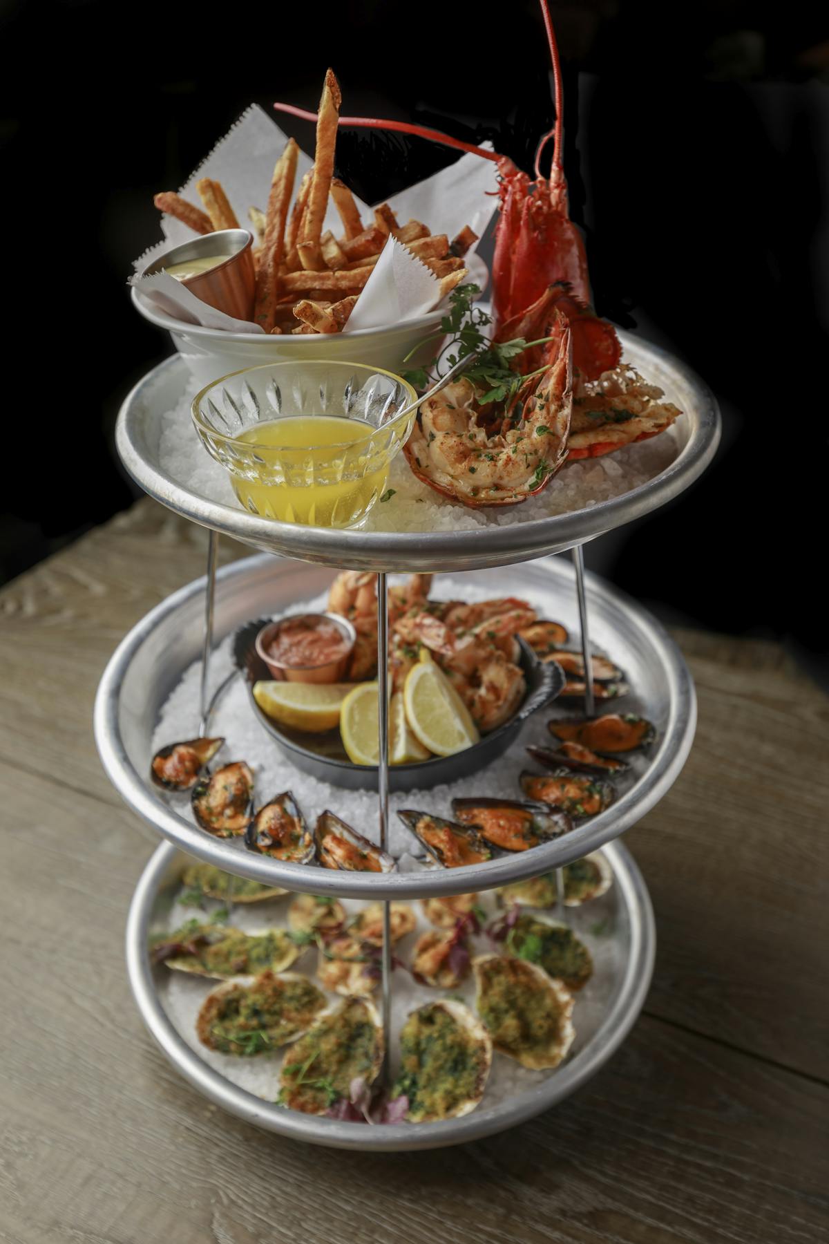 a bowl of food on a table