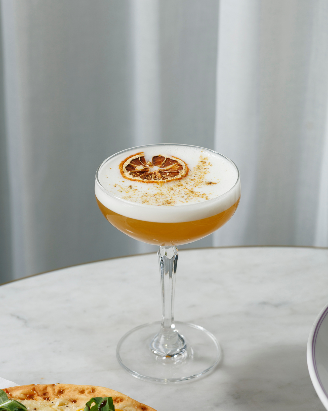 Rush Hour: Four Walls whiskey, Montenegro amaro, chamomile, lemon