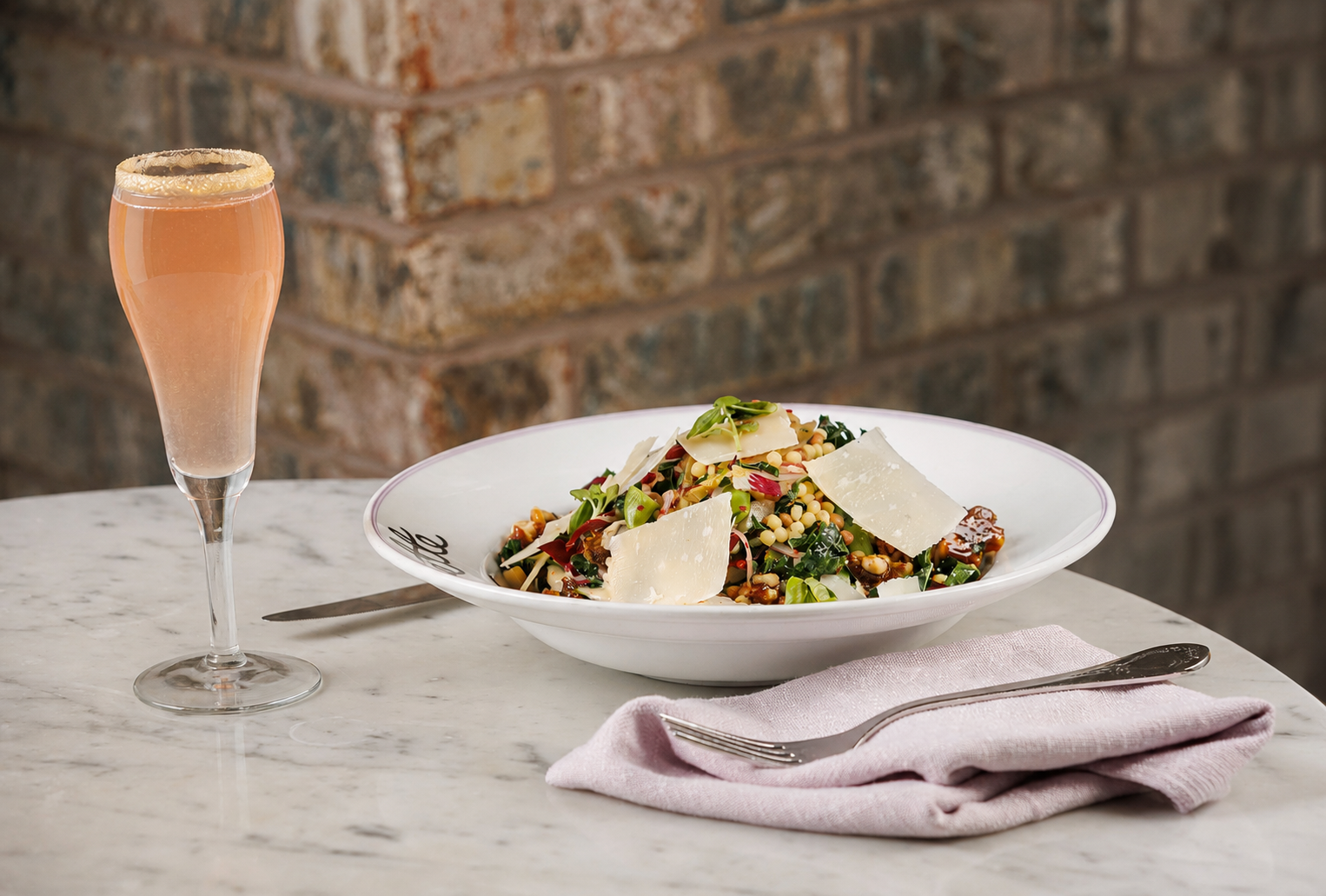 Tuscan Salad & Life in Pink