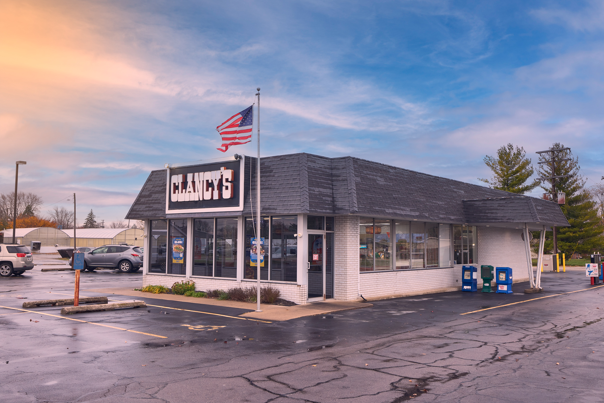 Sidney | Hours + Location | Clancy's Hamburger's | Serving American ...