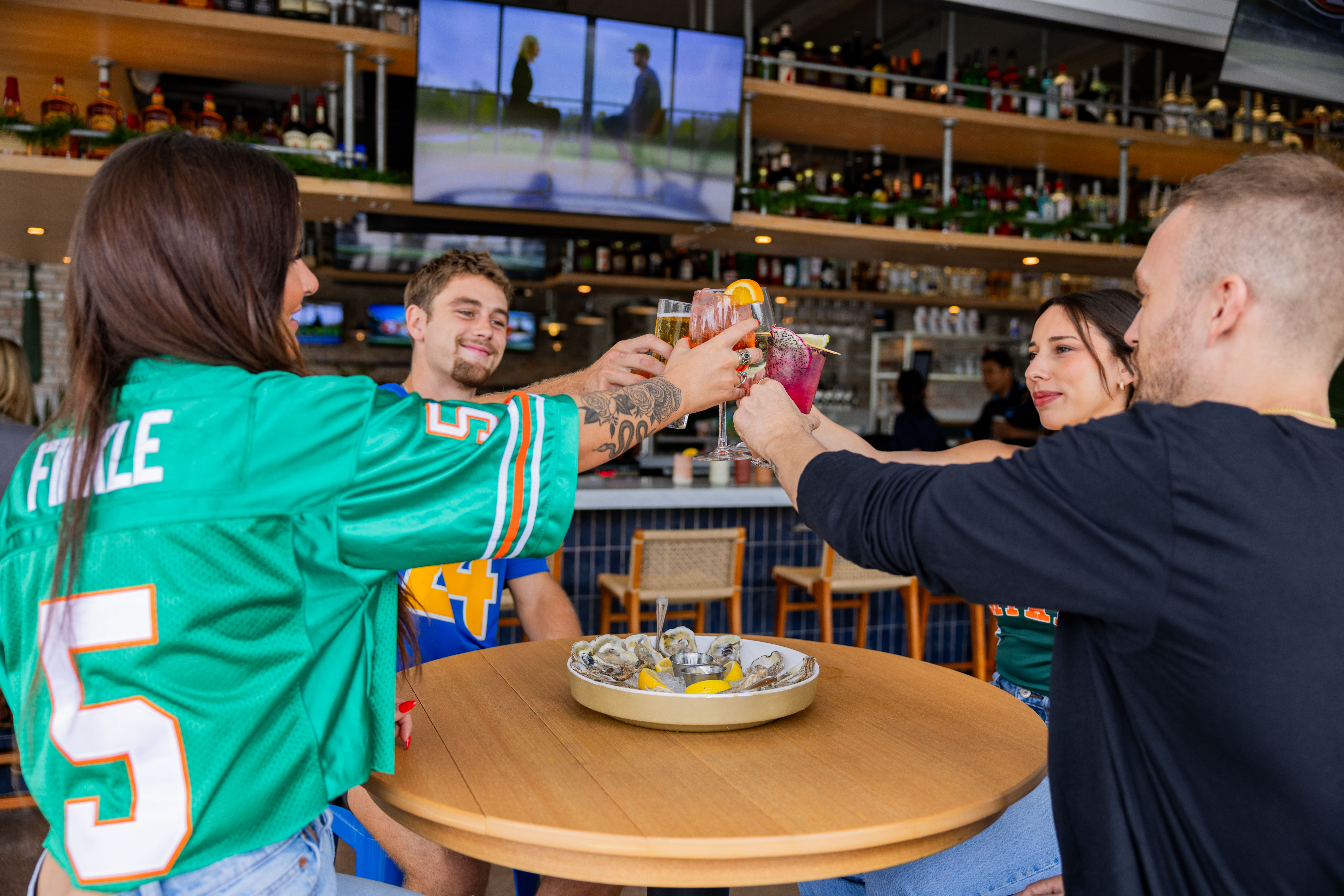 Miami Hurricanes watch party at Lucky Lou's Coastal Sports Bar in Deerfield Beach