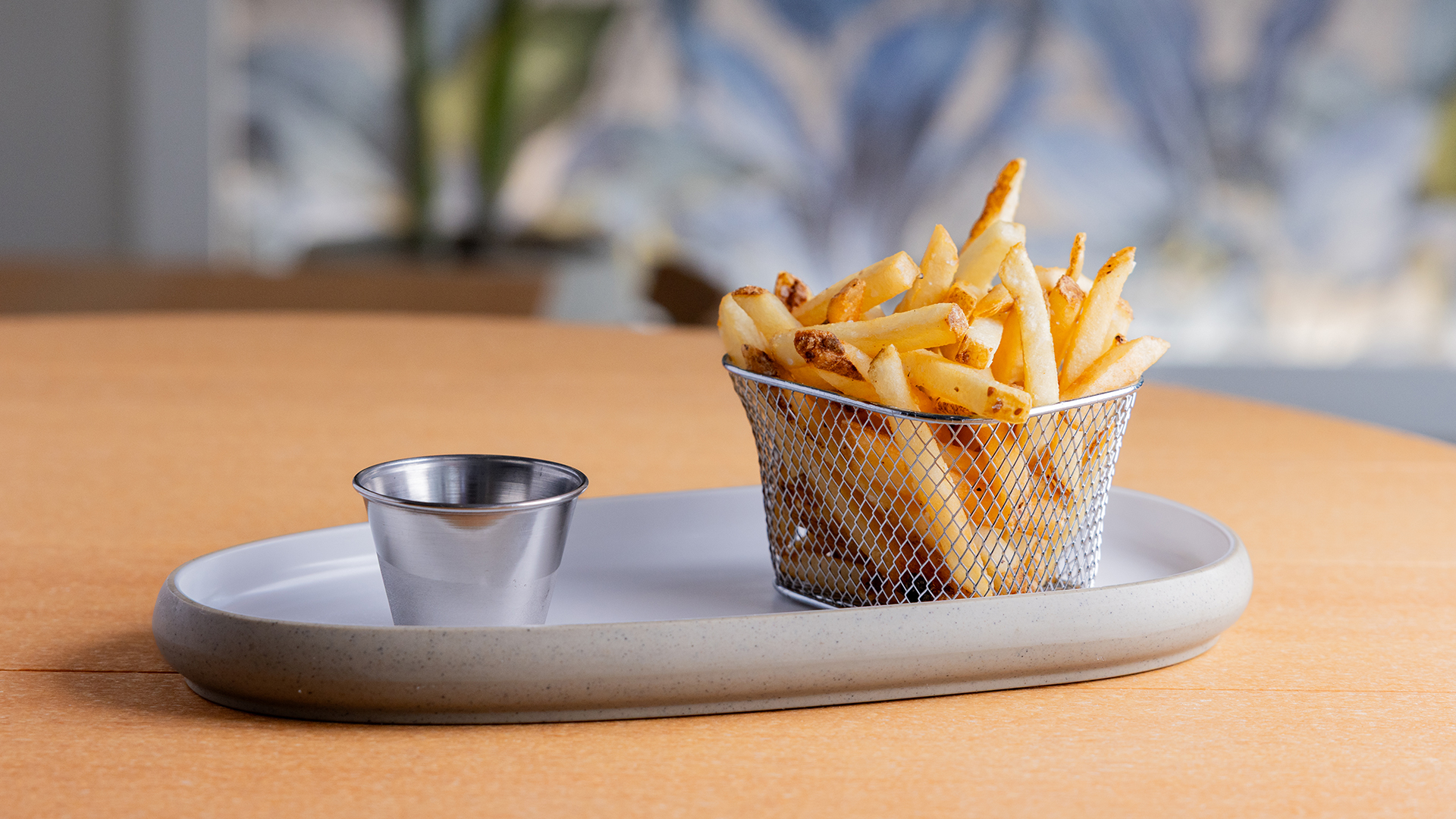 a cup of coffee on a table