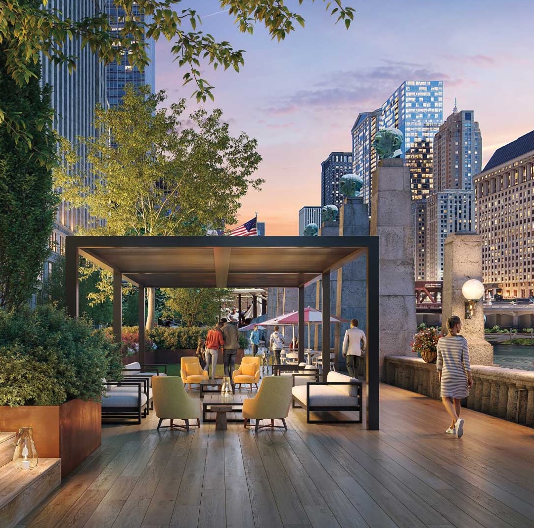 a close up of a busy city street