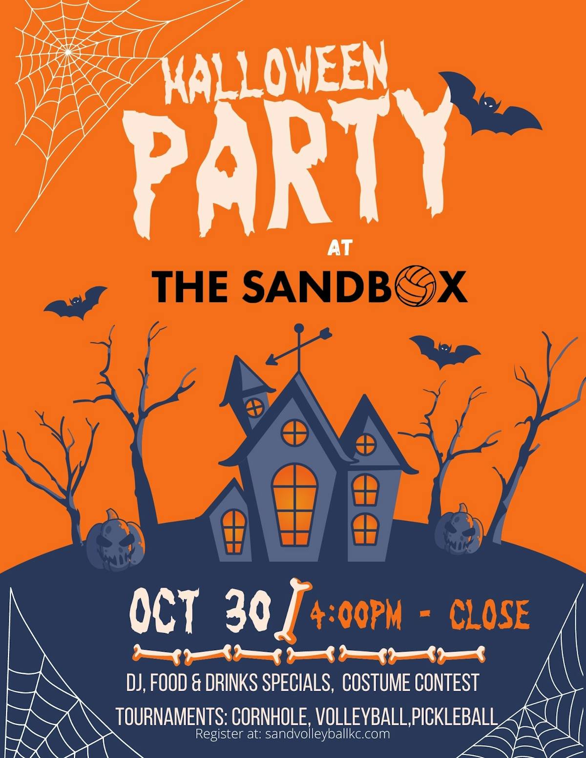 Halloween Party at The Sandbox The Sandbox Sand Volleyball