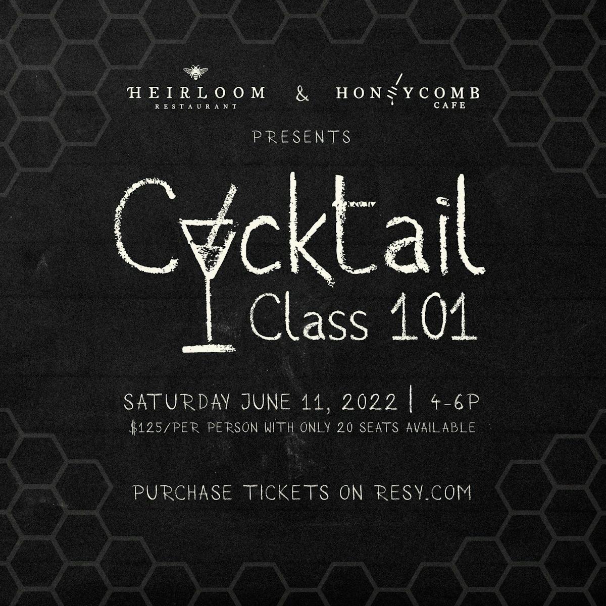 Cocktail class information 