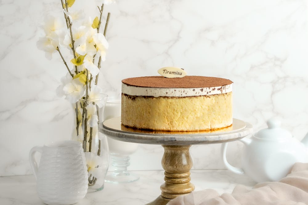 a cake sitting on top of a table