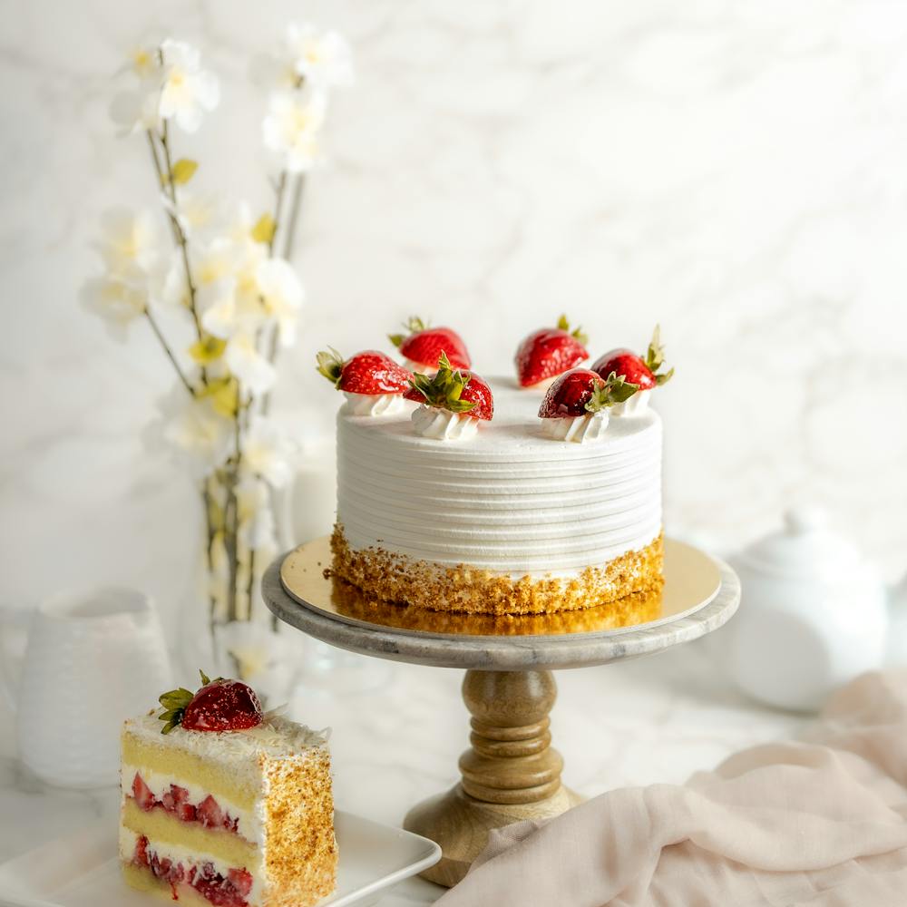 a wedding cake