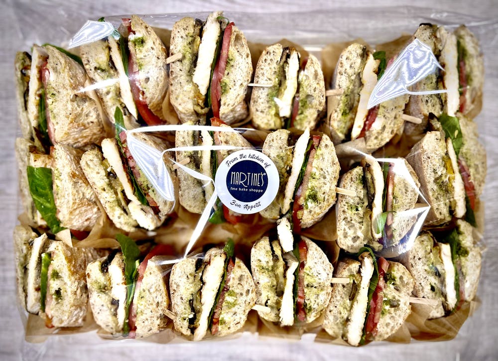 a plastic container of food