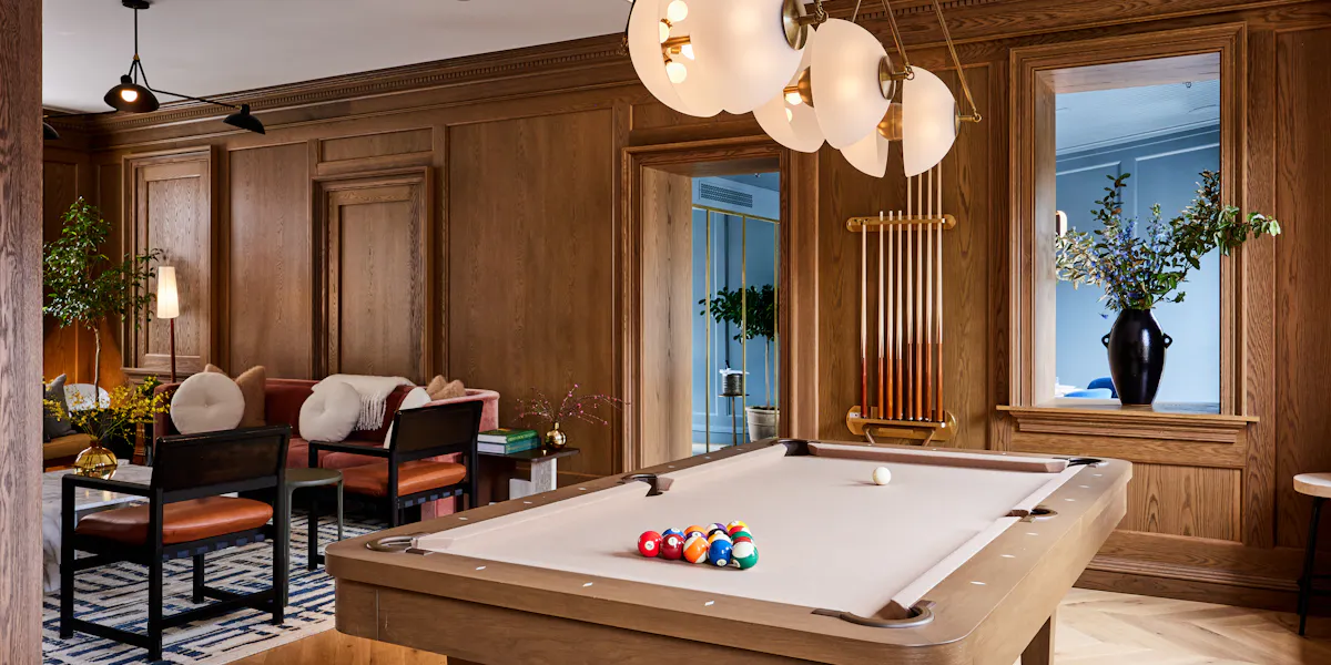 Intimate dining room at Petalune