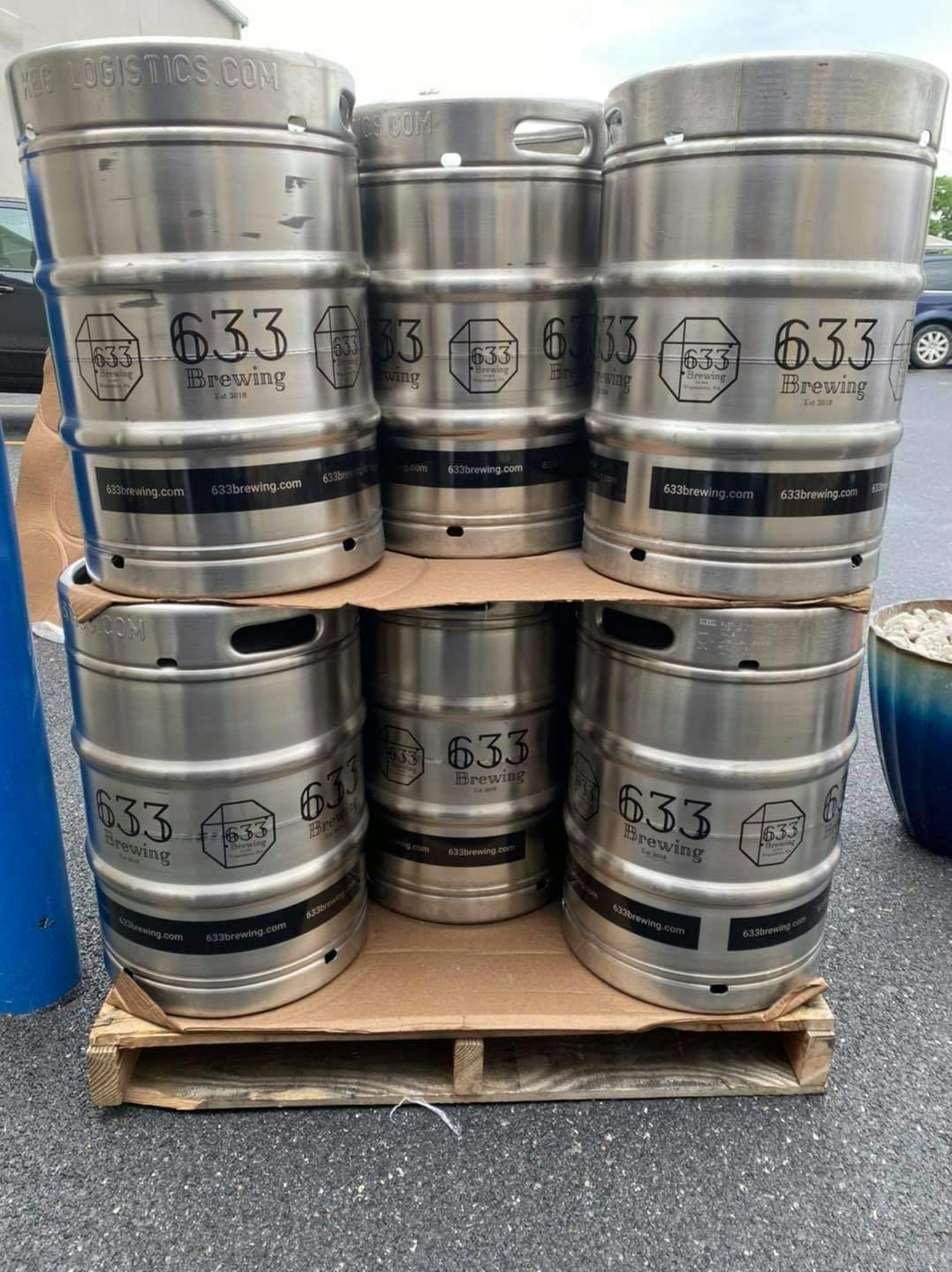 kegs of beer
