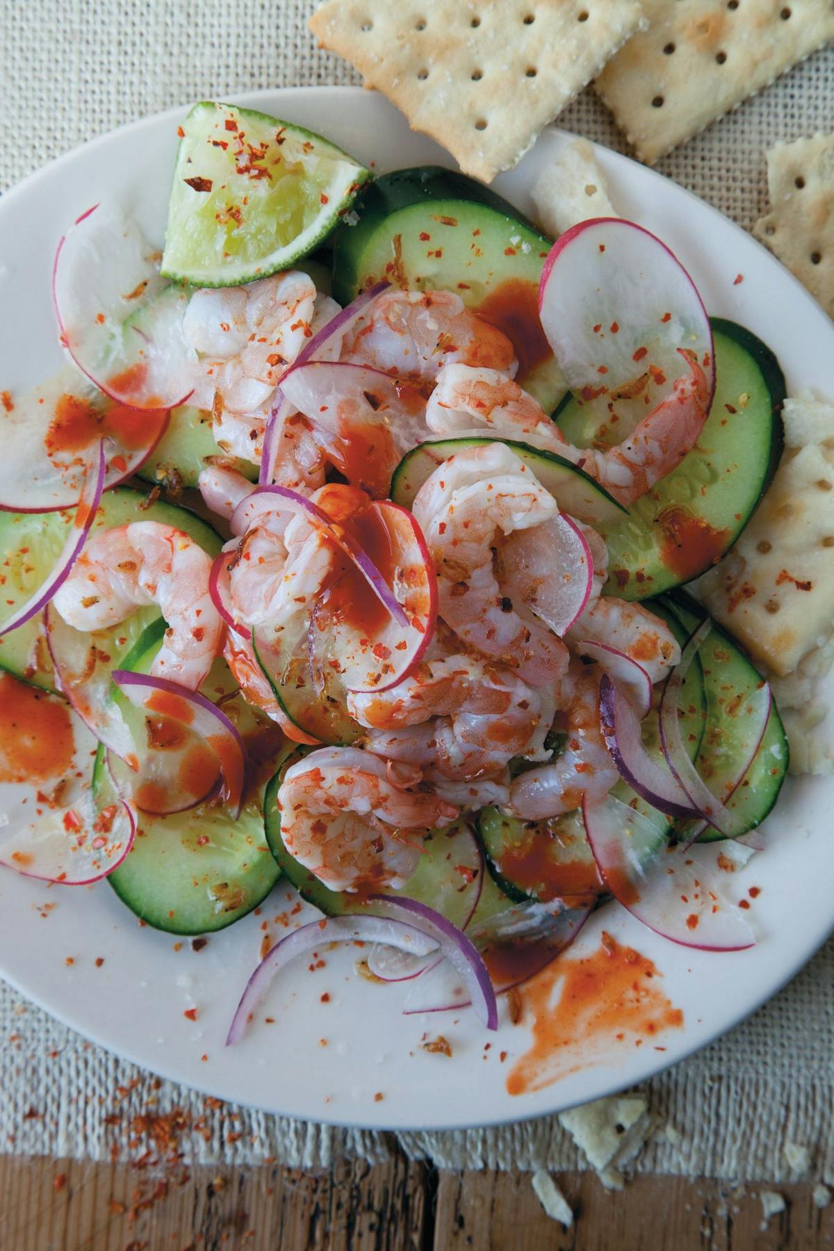 a plate of food