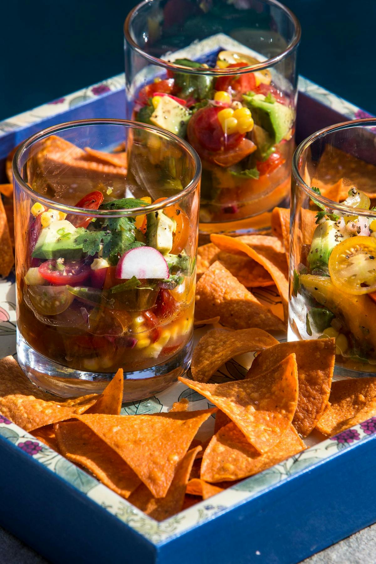 a close up of food on a table