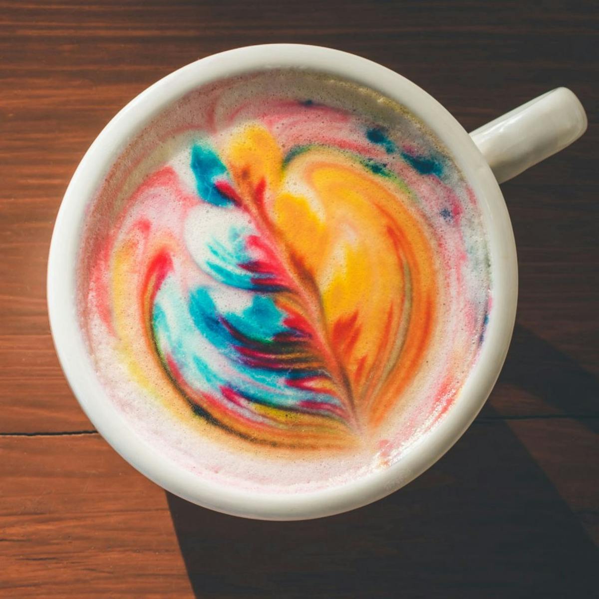 a close up of a drink