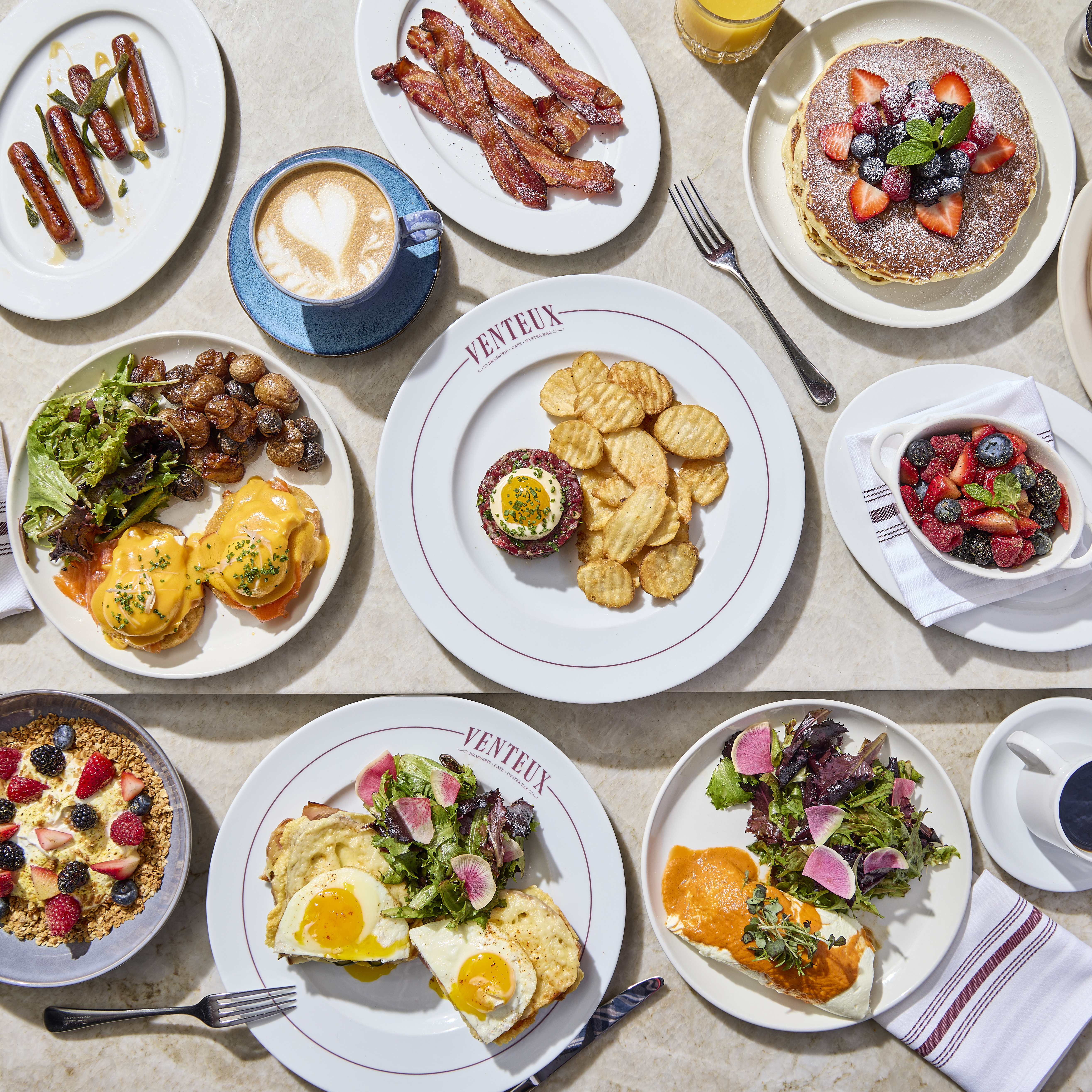 Brunch Food at Venteux