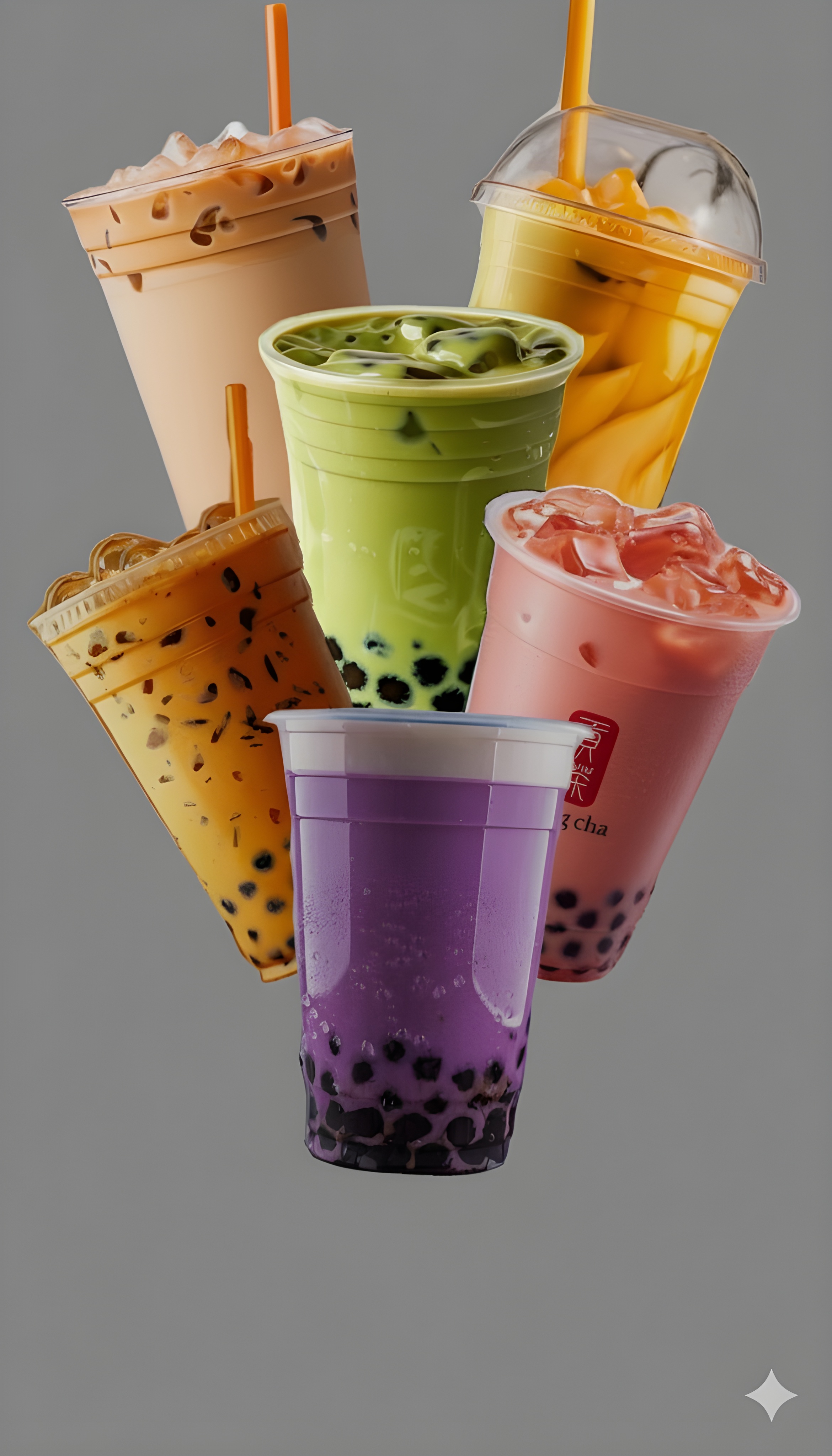 a glass of orange juice next to a cup of coffee