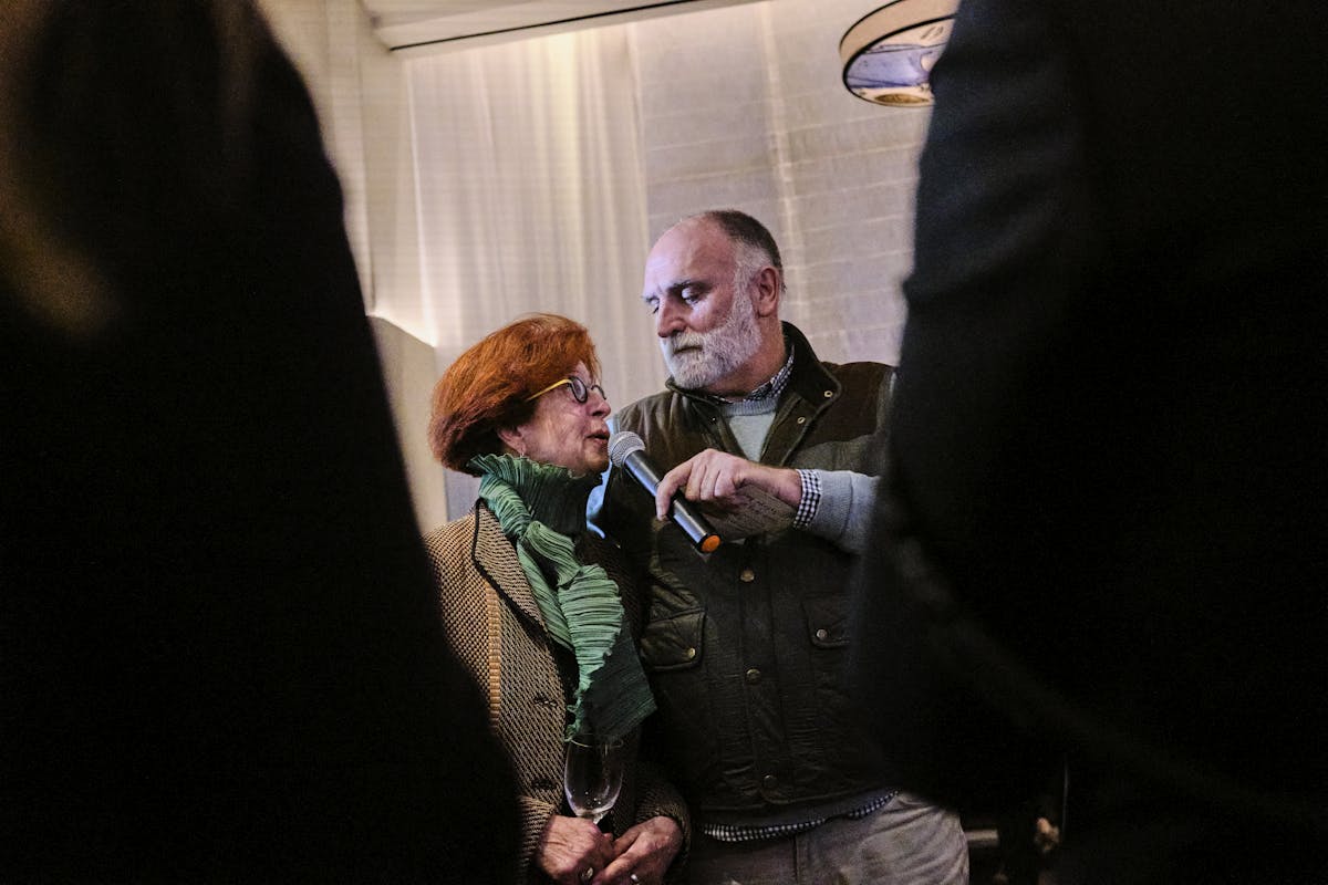 Aglaia Kremezi and Jose Andres