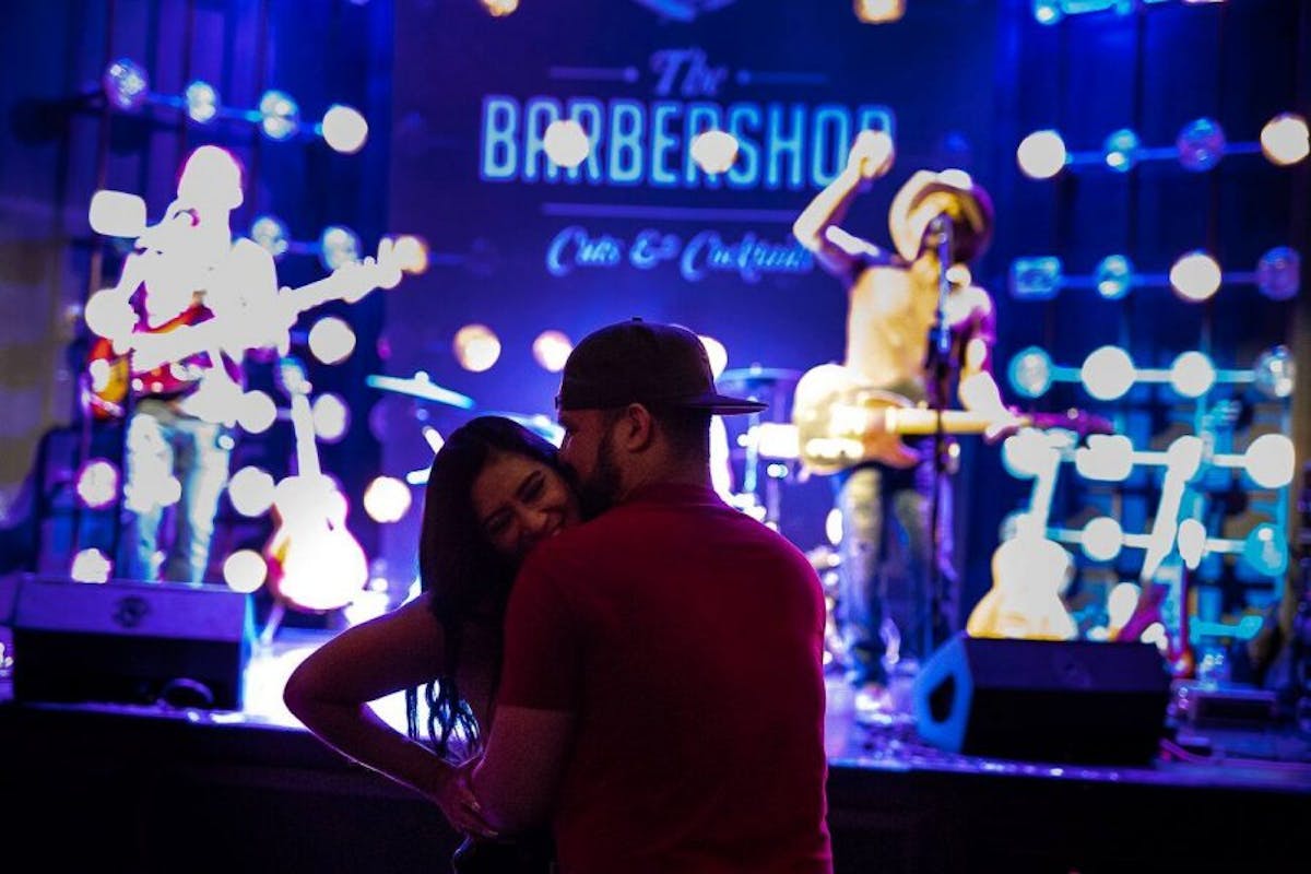 a music band playing