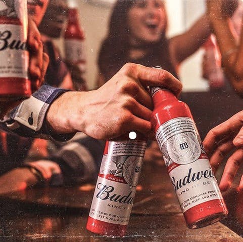 budweiser bottles