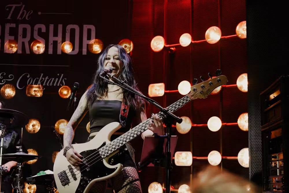 Guitarist rocks out at Las Vegas Speakeasy on the Strip