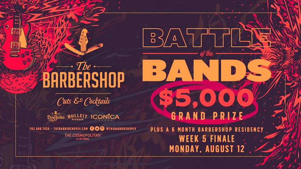 weekend five of battle of the bands art Las Vegas live music