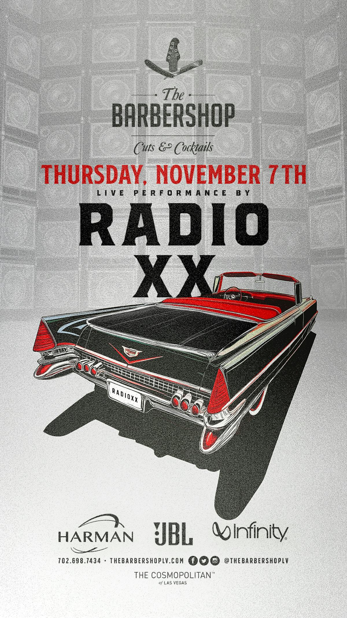 As the city welcomes thousands of attendees for SEMA 2024, this after-party is set to be one of the highlights of the convention week. Harman, JBL, and Infinity—leaders in the automotive audio industry—are bringing their passion for sound to The Barbershop, making it the perfect spot for convention-goers to gather, relax, and connect.