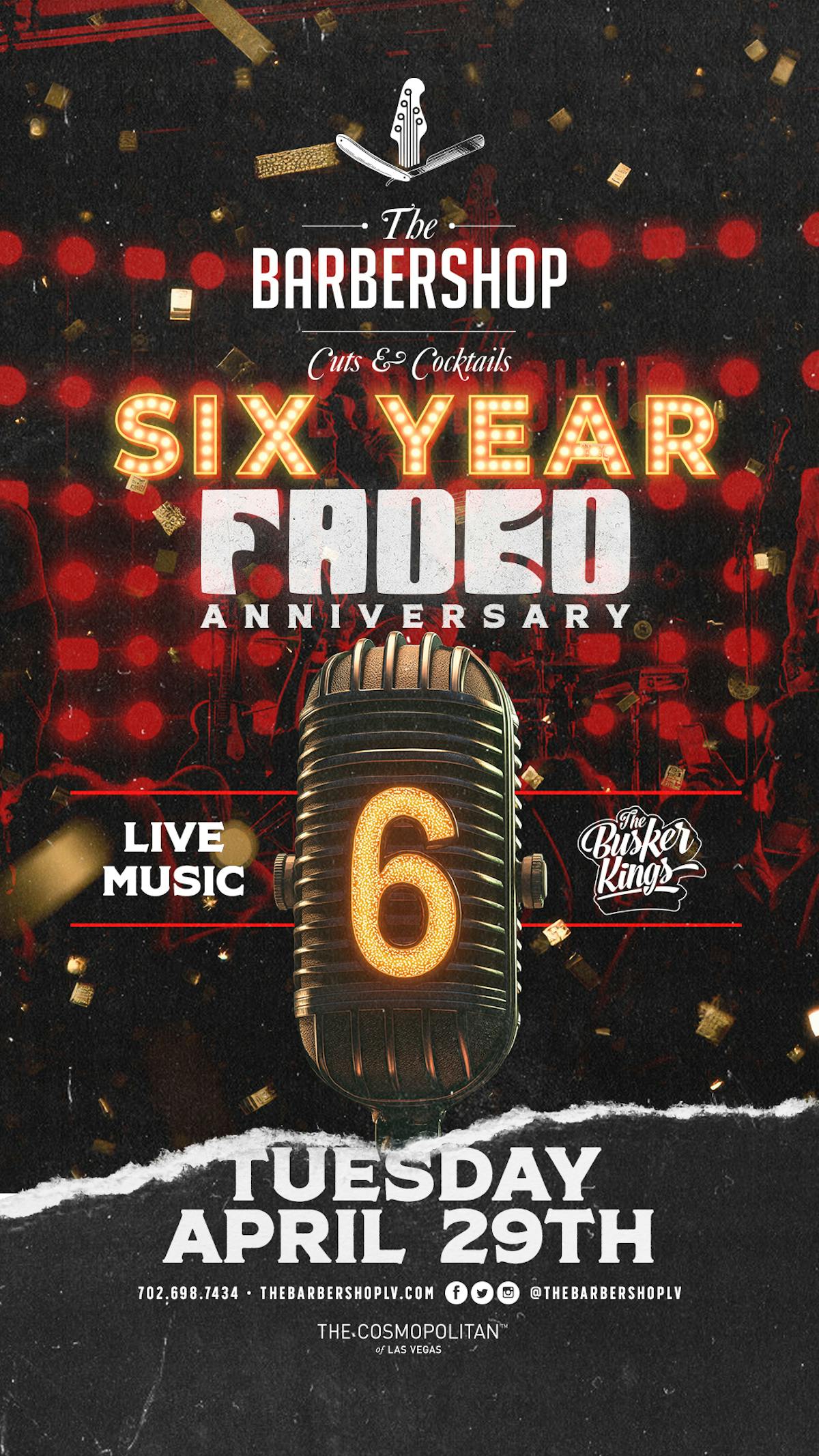 Barbershop Cuts & Cocktails celebrates 6 years of faded karaoke in Las Vegas