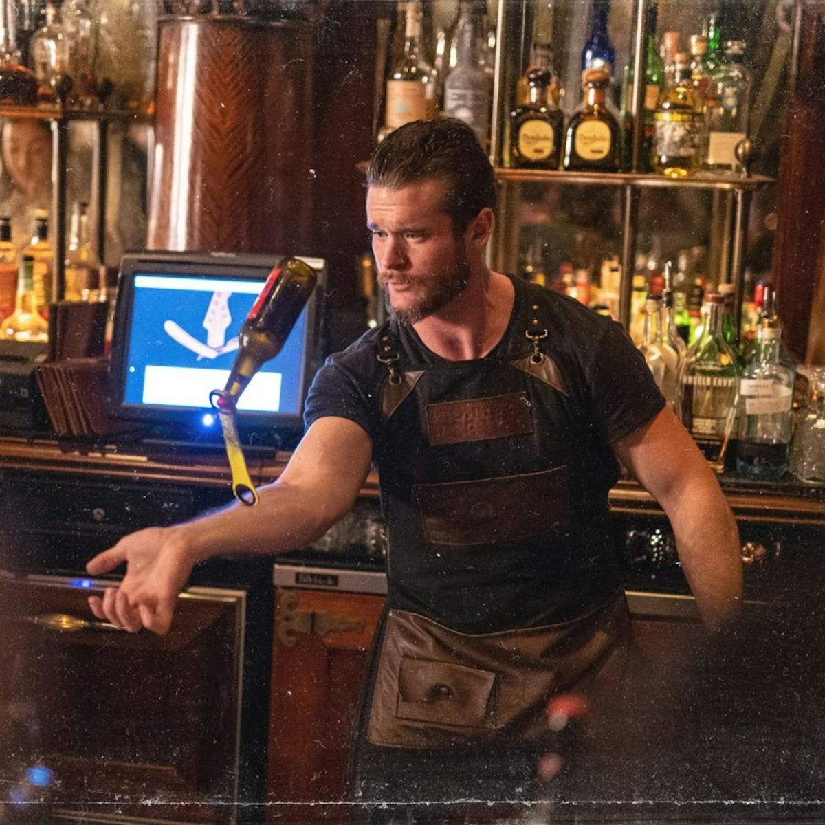 a man bartender