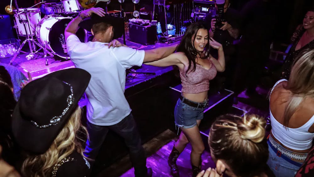 people dancing at live music Las Vegas speakeasy