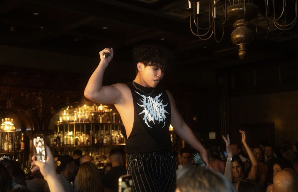 Emo Night at Barbershop Cuts and Cocktails. Las Vegas Speakeasy