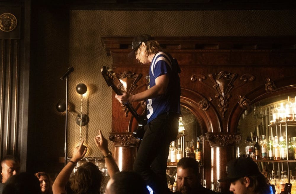 Emo Night at Barbershop Cuts and Cocktails. Las Vegas Speakeasy