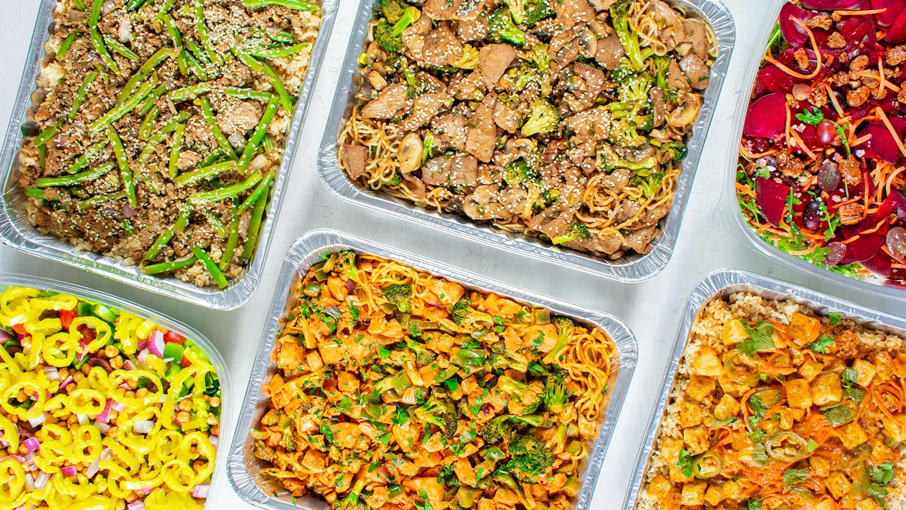 a box filled with different types of food