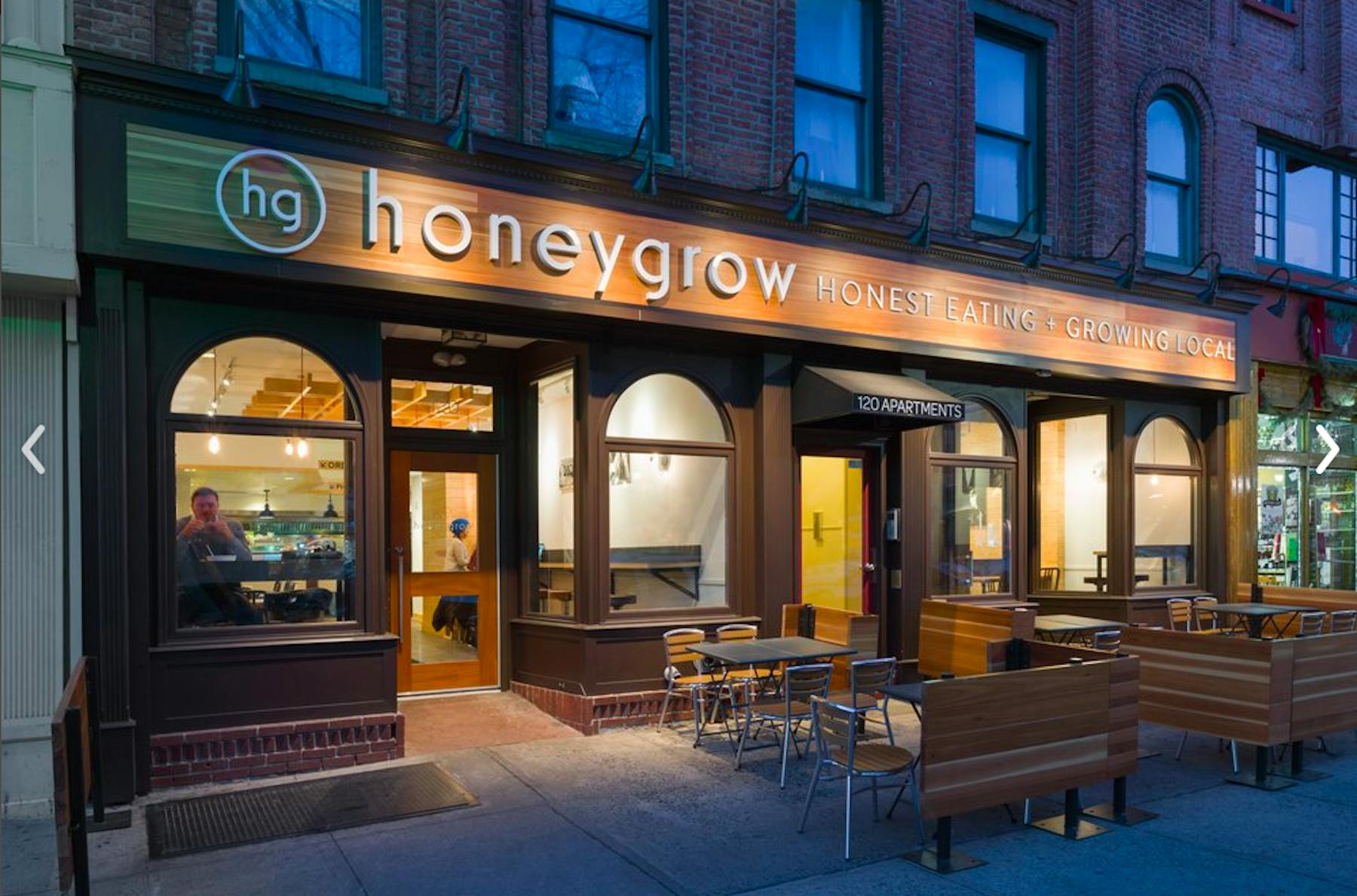 Hoboken Hours + Location honeygrow