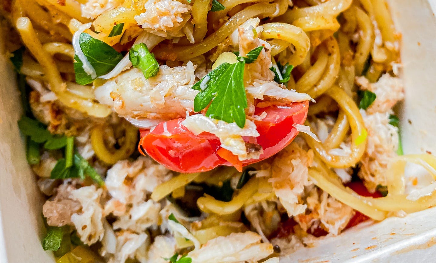 a close up of a plate of food