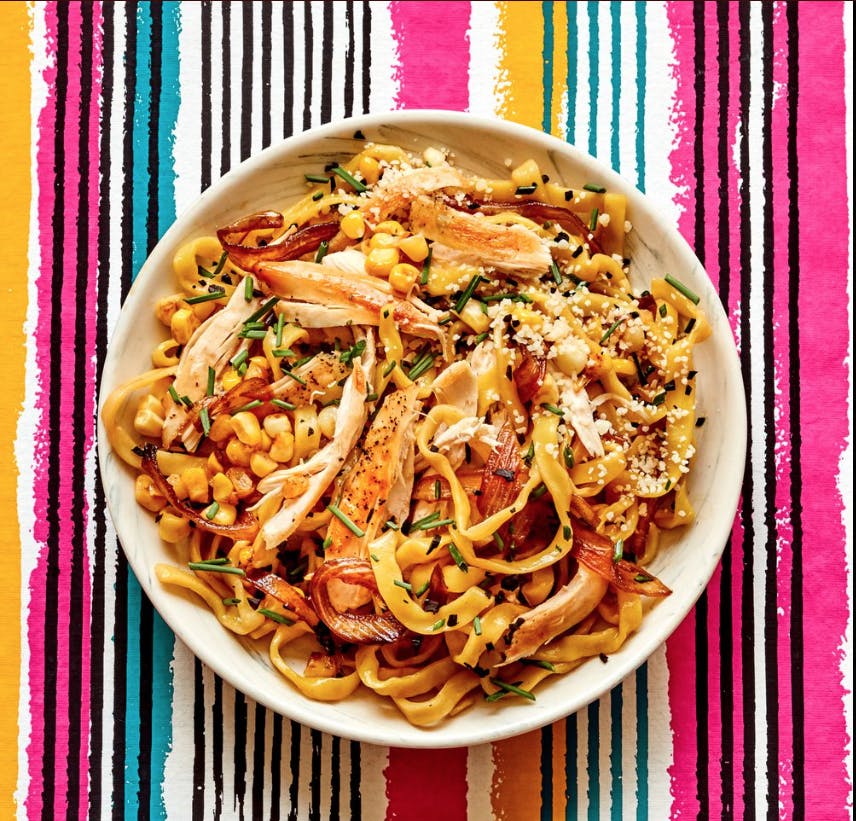 a bowl of food on a plate