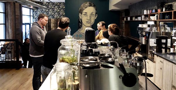 a group of people in a room