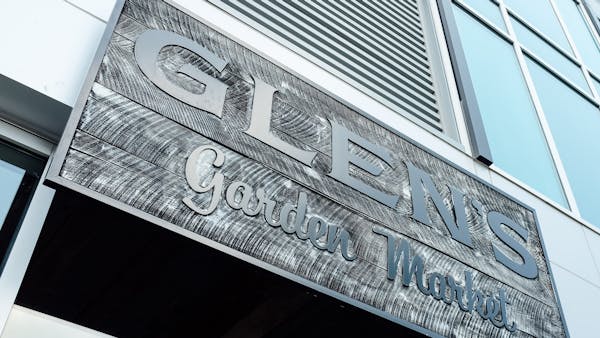 a sign on a building facade