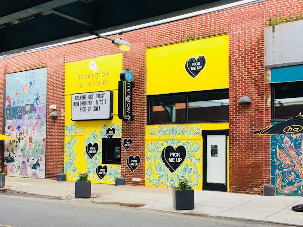 storefront of a building