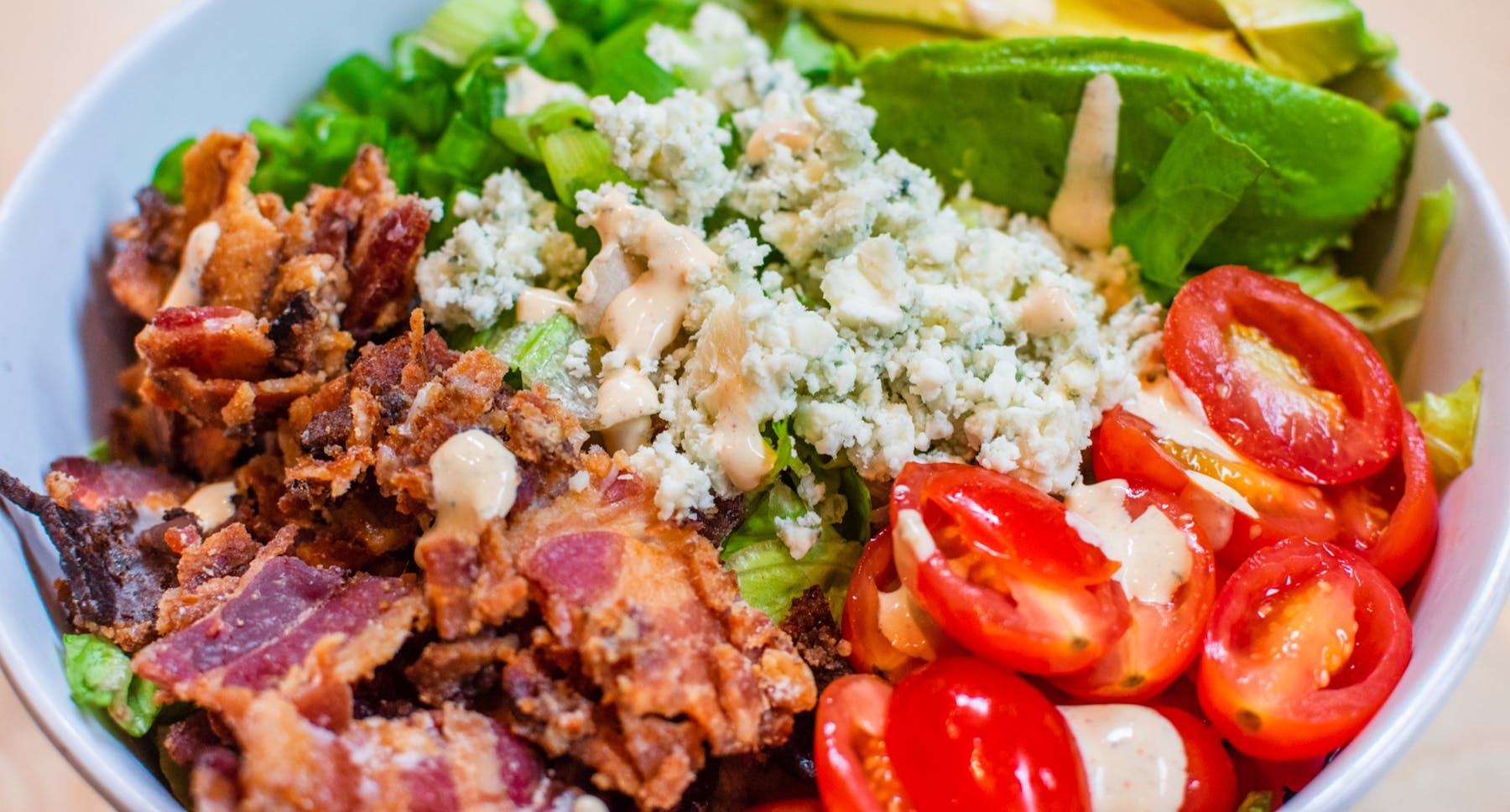a close up of a plate of food